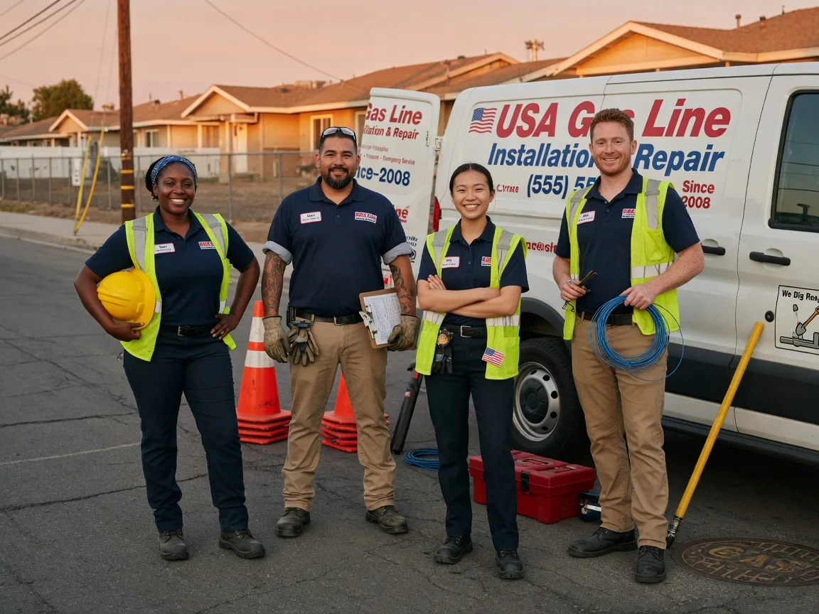 Gas Line Installation company in Stella, NC